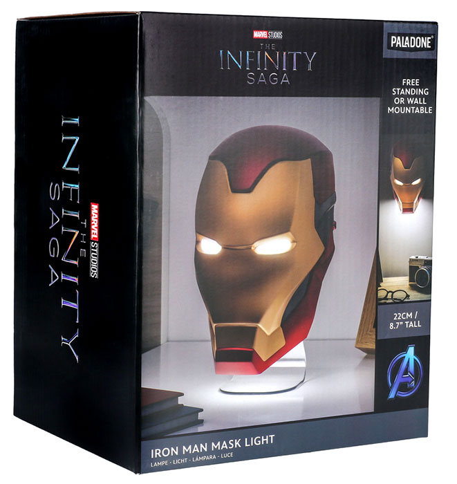 Paladone Lampada Marvel Avengers - Casco di Iron Man