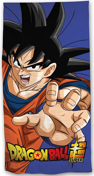 Dragon Ball Super - Telo Mare Poliestere Goku (70x140cm)