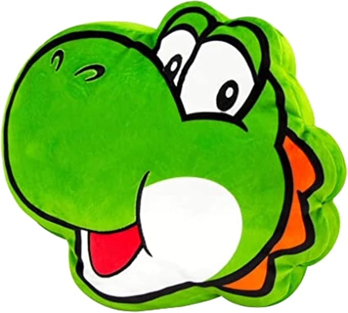 Cuscino Super Mario Yoshi 3D - misura 40 cm
