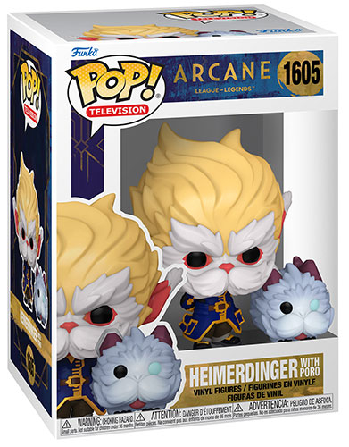 League of Legends Arcane 1605 - Heimerdinger with Poro