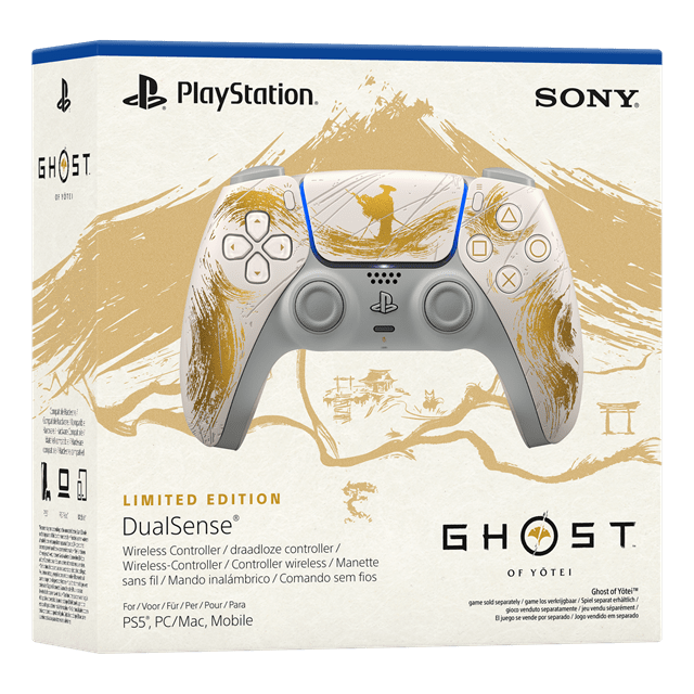 SONY Controller Dual Sense PS5 – Ghost of Yotei - Gold