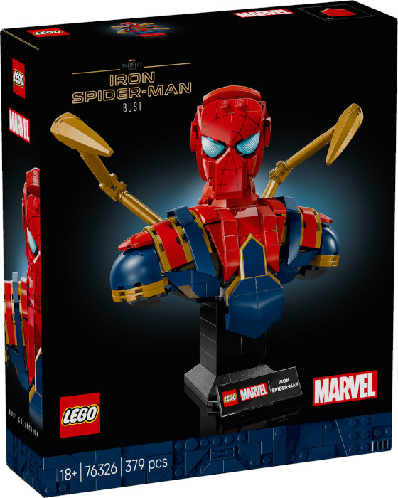 Lego Marvel - Busto di Iron Spider-Man