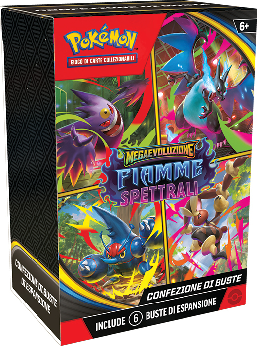 Pokemon - Fiamme Spettrali - Bundle 6 Buste