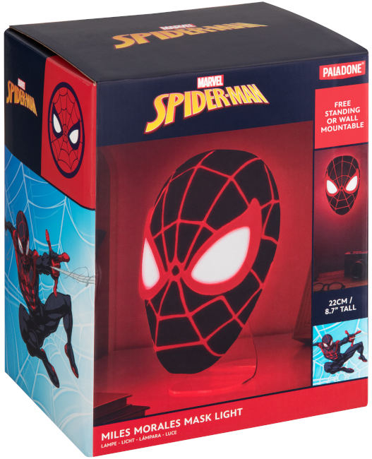 Paladone Lampada Marvel - Miles Morales Mask