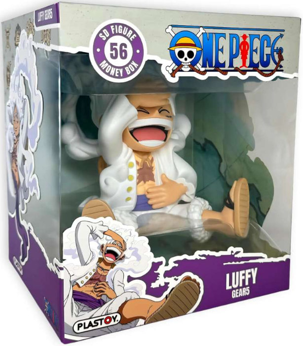 Plastoy Salvadanaio One Piece – Monkey D. Luffy Gear 5