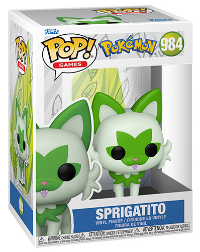 Pokemon 984 - Sprigatito