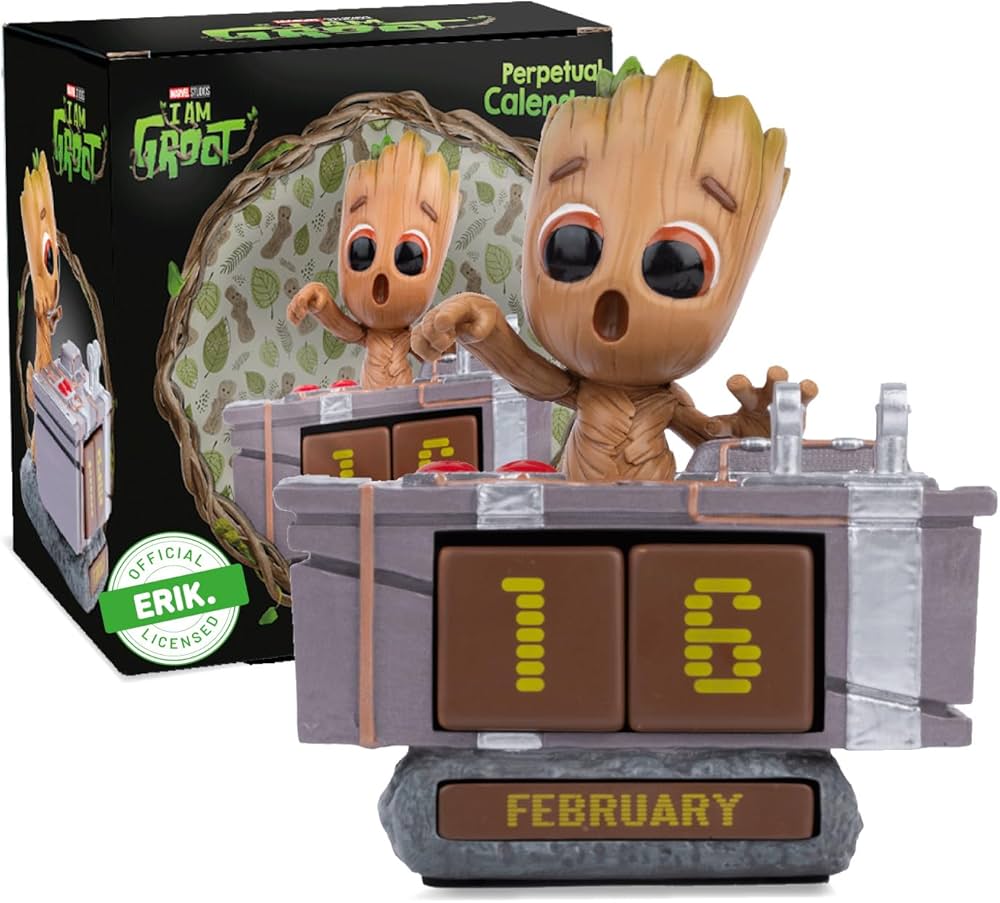 Marvel - Calendario Perpetuo Baby Groot 3D