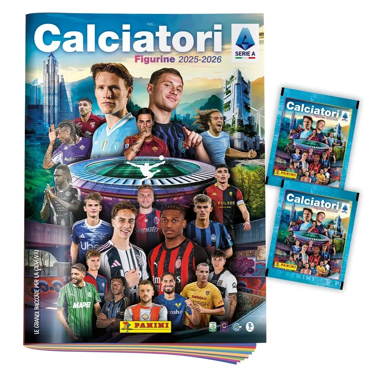 Calciatori Panini 2025-2026 Starter Pack - Album + Bustine Figurine