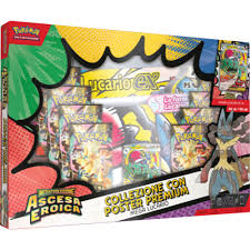 Pokemon - Ascesa Eroica - Collezione con poster premium - Mega Lucario