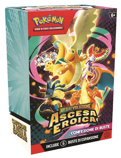 Pokemon - Ascesa Eroica - Bundle 6 Buste