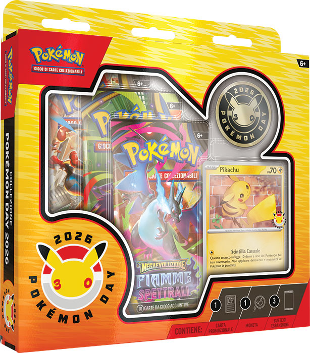 Pokemon - Collezione Pokemon Day 2026