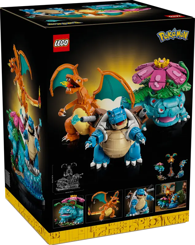Lego Pokèmon - Venusaur, Charizard e Blastoise