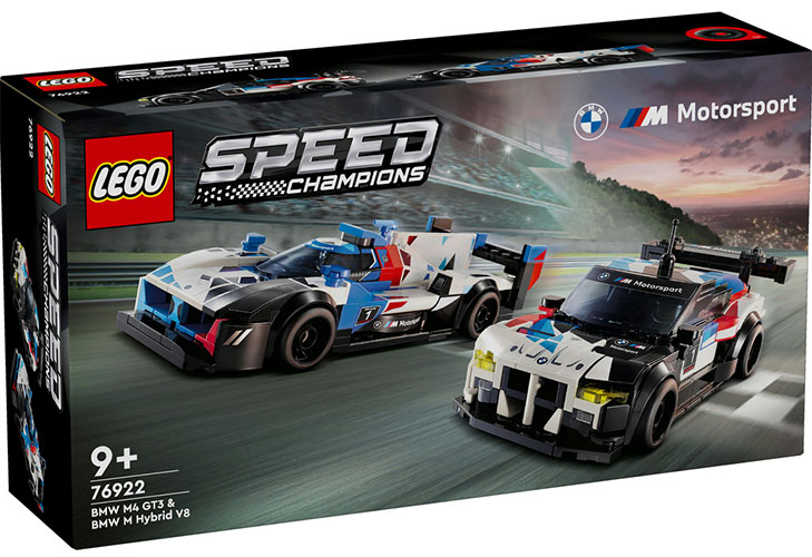 Lego Speed Champions - BMW M4 GT3 e BMW M Hy V8
