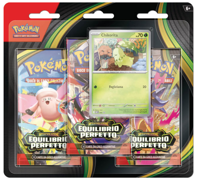 Pokemon - Equilibrio Perfetto - Blister 3 Buste