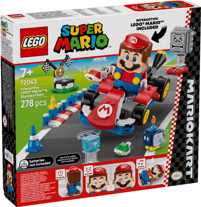 Lego Super Mario - Kart Interattivo e Kart Standard