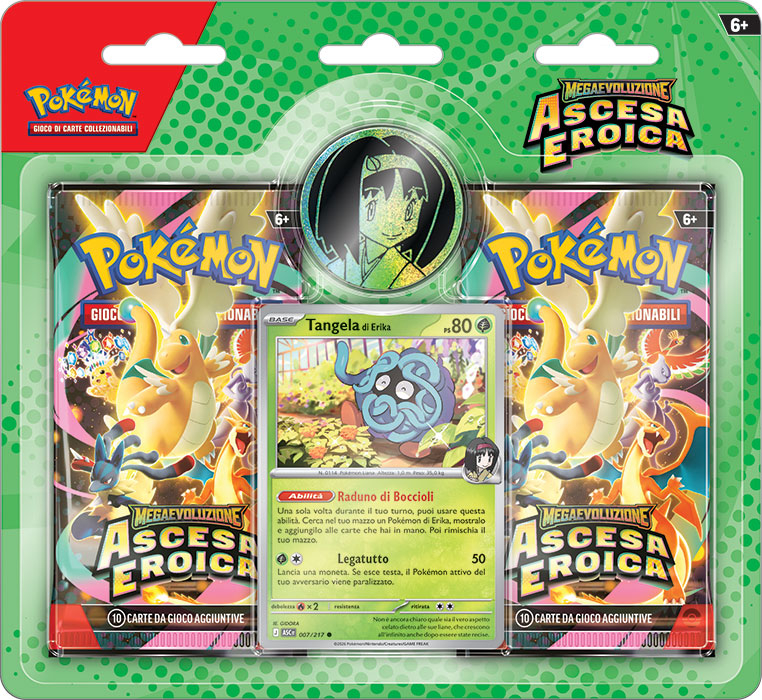 Pokemon - Ascesa Eroica - Collezione Erika e Ubaldo - Erika