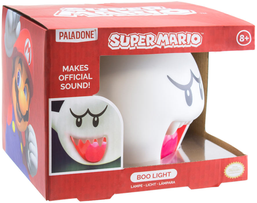 Paladone Lampada Sonora - Super Mario Boo