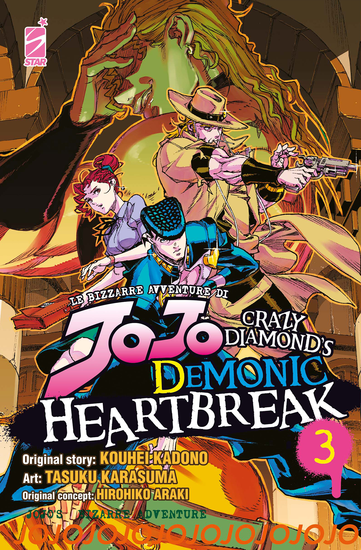 Crazy diamond's demonic heartbreak - Le bizzarre avventure di Jojo - Vol. 03