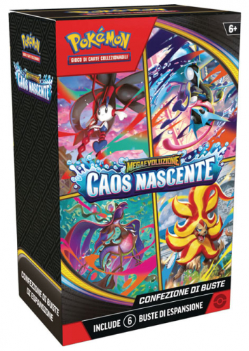 Pokemon - Caos Nascente - Bundle 6 Buste