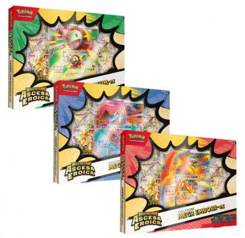 Pokemon - Collezione Emboar, Feraligatr, Meganium